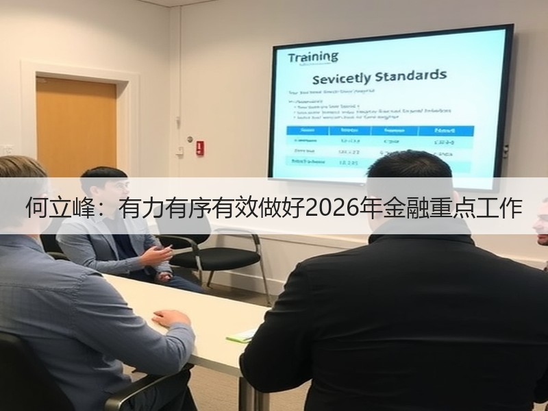 何立峰：有力有序有效做好2026年金融重点工作