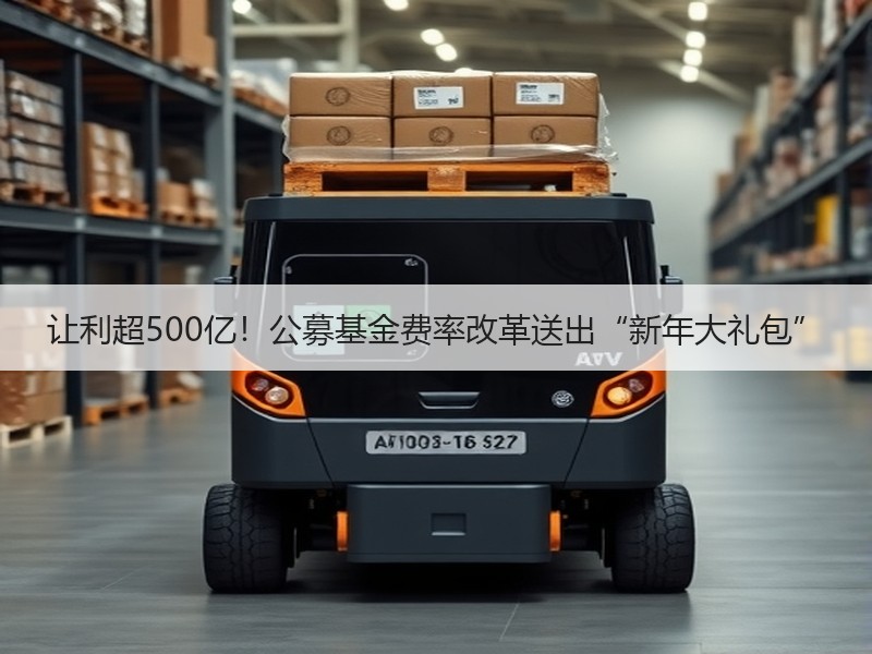 让利超500亿！公募基金费率改革送出“新年大礼包”