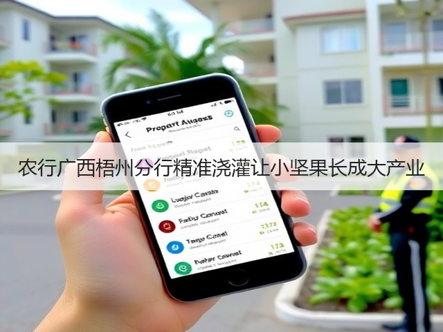 农行广西梧州分行精准浇灌让小坚果长成大产业(图1) 农行广西梧州分行精准浇灌让小坚果长成大产业(图1)