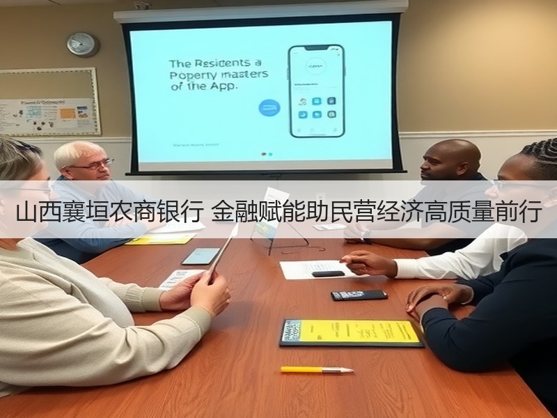 山西襄垣农商银行 金融赋能助民营经济高质量前行