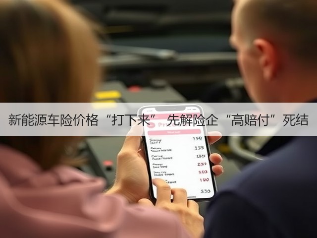 新能源车险价格“打下来” 先解险企“高赔付”死结(图1) 新能源车险价格“打下来” 先解险企“高赔付”死结(图1)