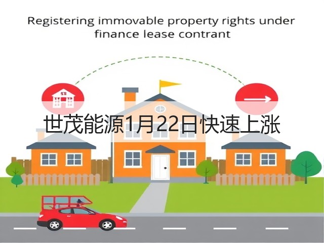 世茂能源1月22日快速上涨(图3) 世茂能源1月22日快速上涨(图3)