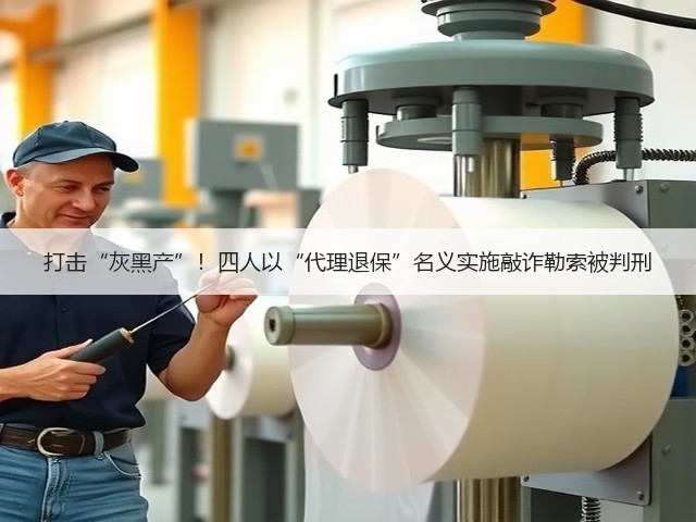 打击“灰黑产”!四人以“代理退保”名义实施敲诈勒索被判刑(图1) 打击“灰黑产”!四人以“代理退保”名义实施敲诈勒索被判刑(图1)