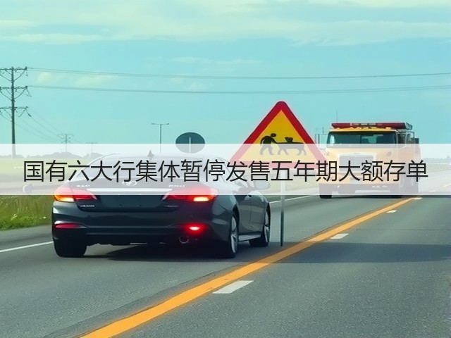 国有六大行集体暂停发售五年期大额存单(图1)