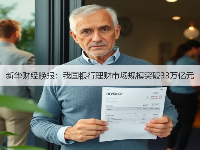 新华财经晚报:我国银行理财市场规模突破33万亿元(图2) 新华财经晚报:我国银行理财市场规模突破33万亿元(图2)