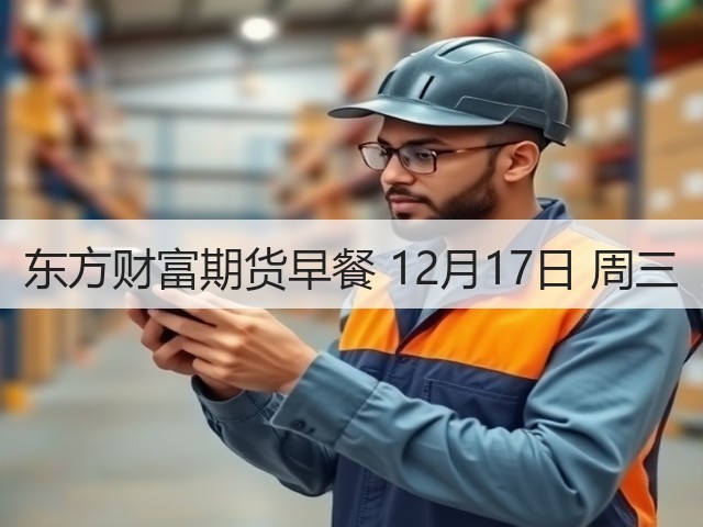 东方财富期货早餐 12月17日 周三(图3) 东方财富期货早餐 12月17日 周三(图3)