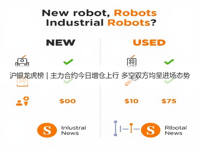 沪银龙虎榜 | 主力合约今日增仓上行 多空双方均呈进场态势(图2)