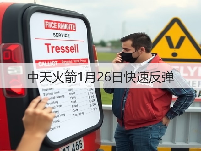 中天火箭1月26日快速反弹(图2) 中天火箭1月26日快速反弹(图2)