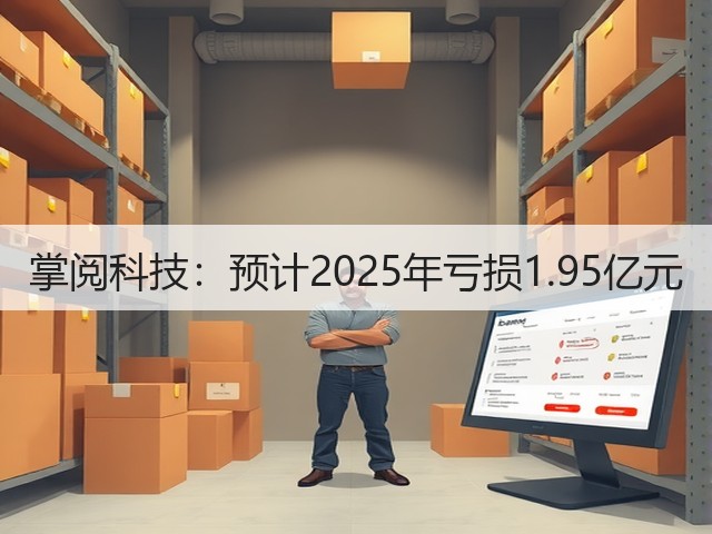 掌阅科技:预计2025年亏损1.95亿元(图2) 掌阅科技:预计2025年亏损1.95亿元(图2)