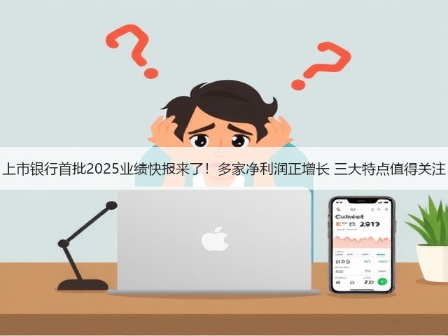上市银行首批2025业绩快报来了!多家净利润正增长 三大特点值得关注(图1) 上市银行首批2025业绩快报来了!多家净利润正增长 三大特点值得关注(图1)
