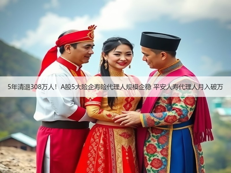 5年清退308万人！A股5大险企寿险代理人规模企稳 平安人寿代理人月入破万