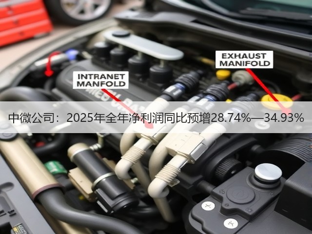 中微公司：2025年全年净利润同比预增28.74%—34.93%(图1)