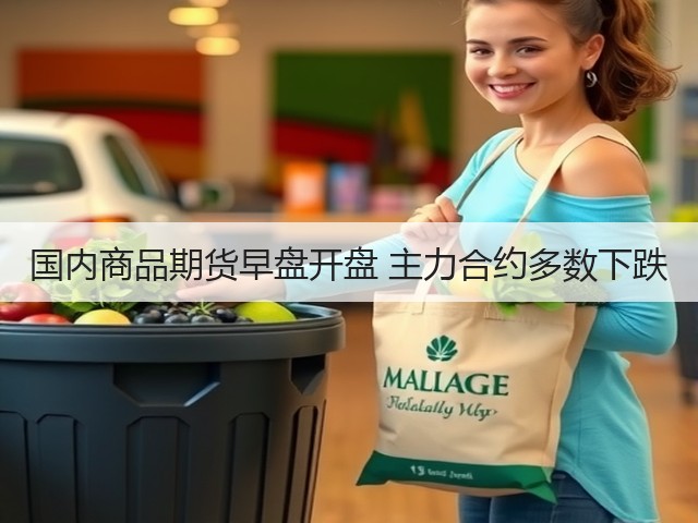 国内商品期货早盘开盘 主力合约多数下跌(图1)