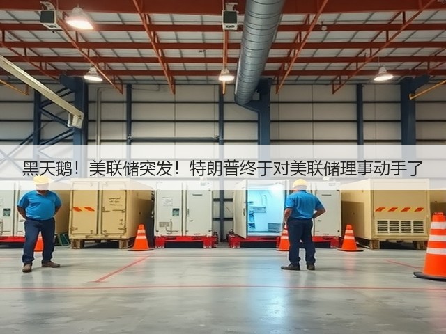 黑天鹅!美联储突发!特朗普终于对美联储理事动手了(图2) 黑天鹅!美联储突发!特朗普终于对美联储理事动手了(图2)