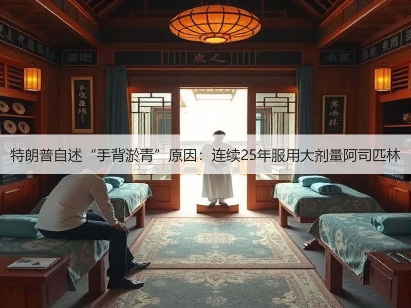 特朗普自述“手背淤青”原因：连续25年服用大剂量阿司匹林