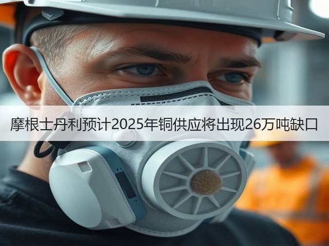 摩根士丹利预计2025年铜供应将出现26万吨缺口(图3)