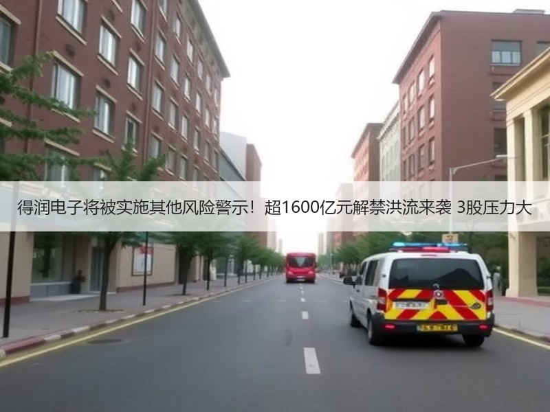 得润电子将被实施其他风险警示！超1600亿元解禁洪流来袭 3股压力大