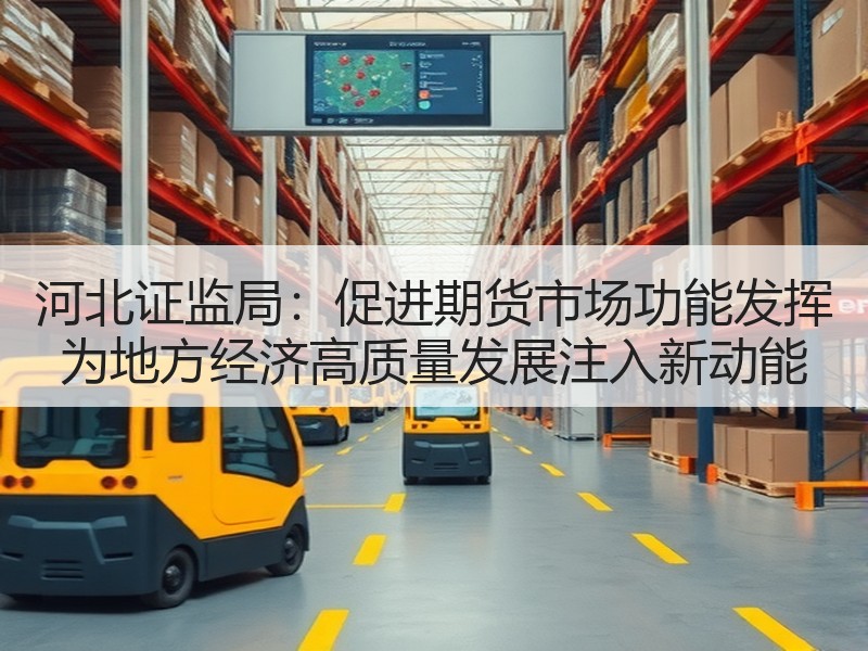 河北证监局：促进期货市场功能发挥 为地方经济高质量发展注入新动能
