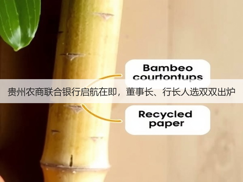 贵州农商联合银行启航在即，董事长、行长人选双双出炉