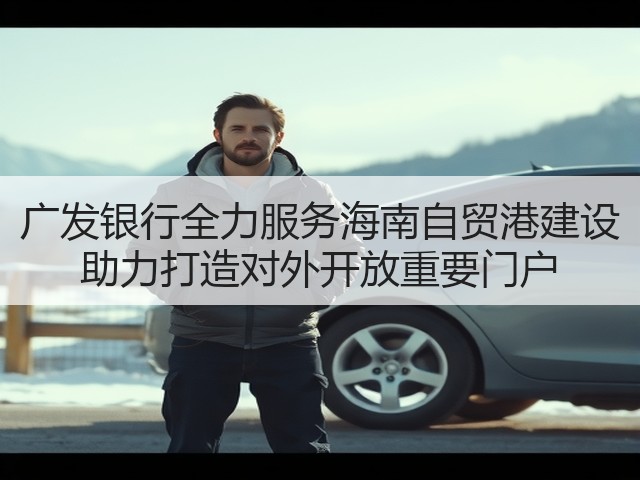 广发银行全力服务海南自贸港建设 助力打造对外开放重要门户(图3) 广发银行全力服务海南自贸港建设 助力打造对外开放重要门户(图3)