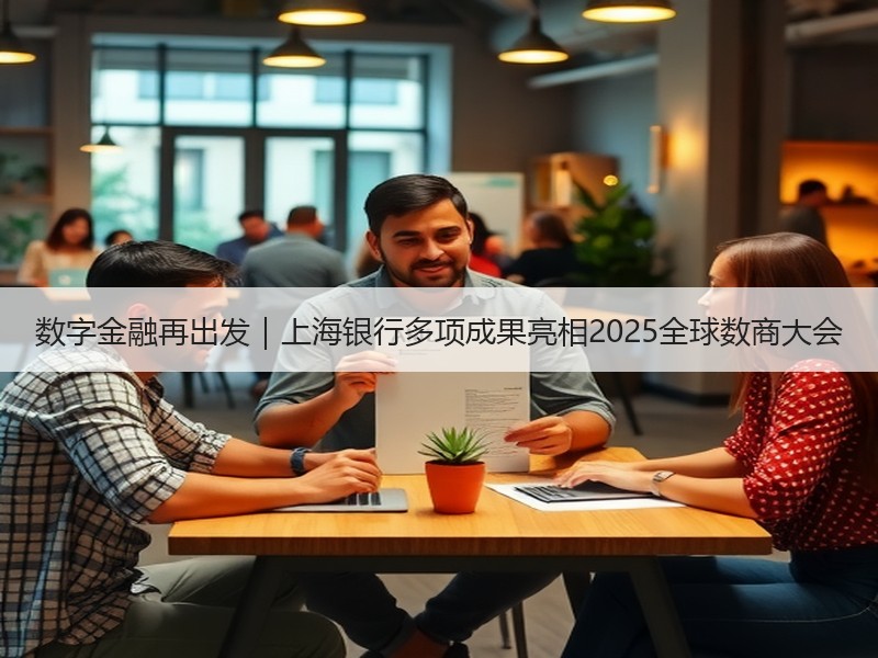 数字金融再出发｜上海银行多项成果亮相2025全球数商大会