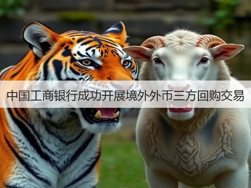 中国工商银行成功开展境外外币三方回购交易