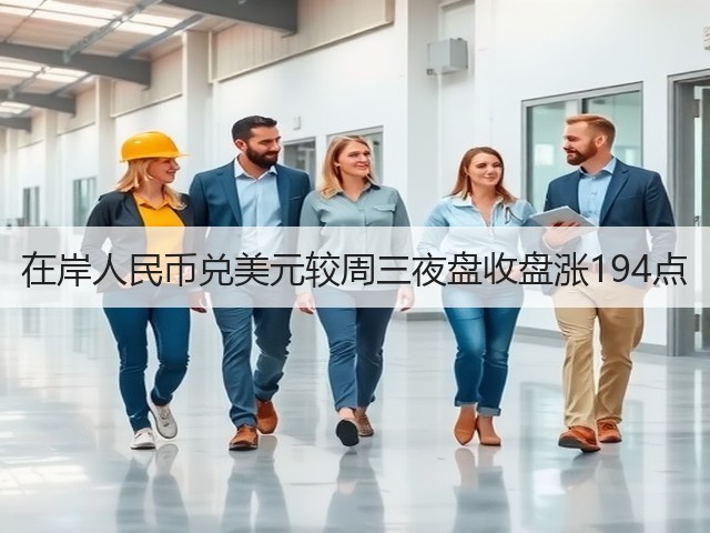 在岸人民币兑美元较周三夜盘收盘涨194点(图2)