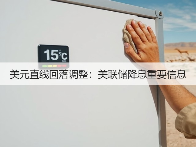 美元直线回落调整:美联储降息重要信息(图2) 美元直线回落调整:美联储降息重要信息(图2)