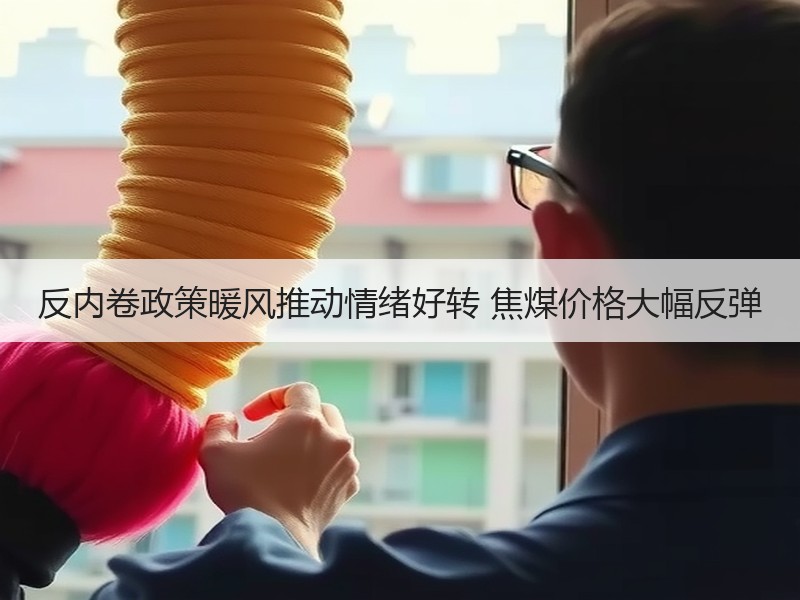 反内卷政策暖风推动情绪好转 焦煤价格大幅反弹