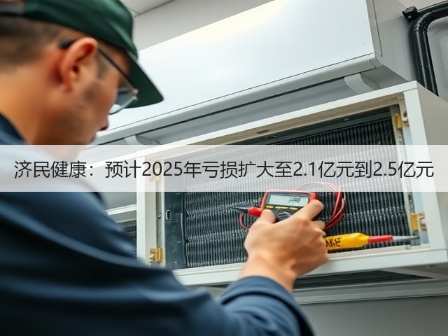 济民健康:预计2025年亏损扩大至2.1亿元到2.5亿元(图2) 济民健康:预计2025年亏损扩大至2.1亿元到2.5亿元(图2)