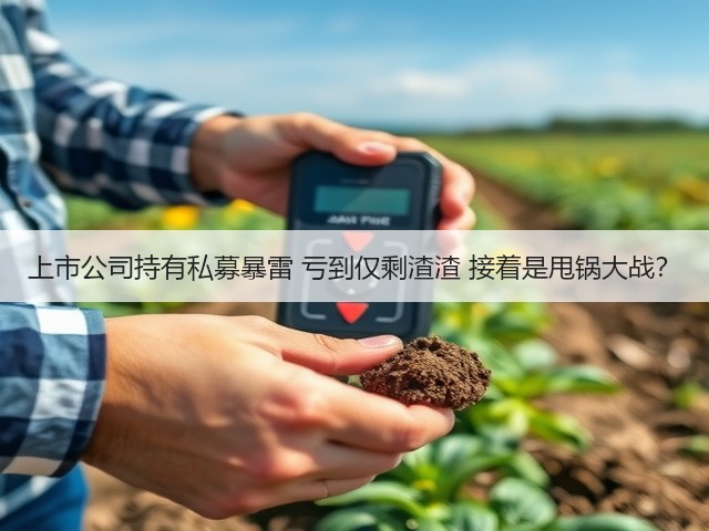 上市公司持有私募暴雷 亏到仅剩渣渣 接着是甩锅大战？(图2)
