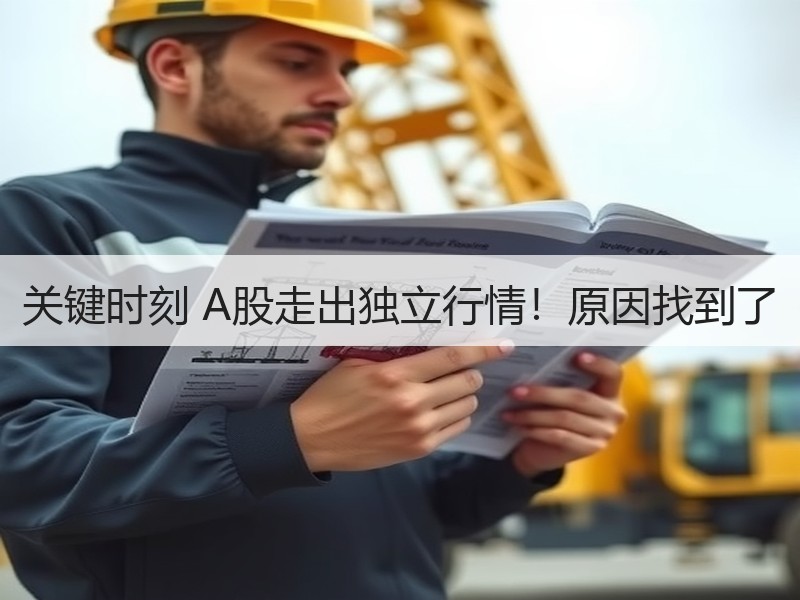 关键时刻 A股走出独立行情！原因找到了