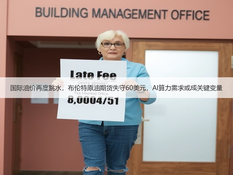 国际油价再度跳水，布伦特原油期货失守60美元，AI算力需求或成关键变量