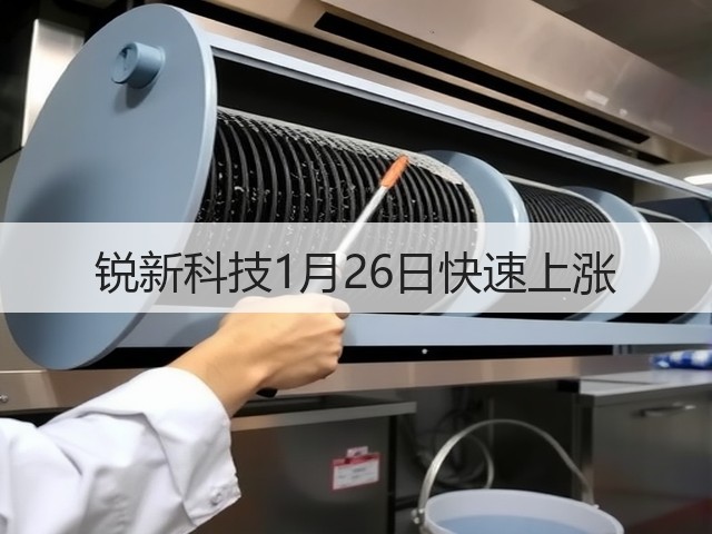 锐新科技1月26日快速上涨(图3)