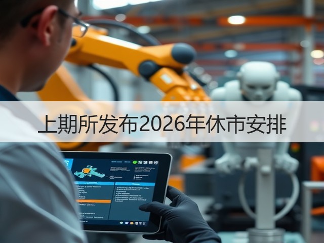 上期所发布2026年休市安排(图3) 上期所发布2026年休市安排(图3)