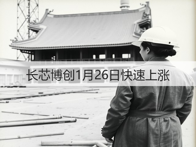 长芯博创1月26日快速上涨(图2) 长芯博创1月26日快速上涨(图2)