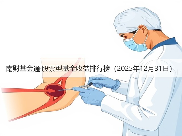 南财基金通·股票型基金收益排行榜（2025年12月31日）(图1)