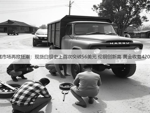 贵金属市场再掀狂潮:现货白银史上首次突破56美元 伦铜创新高 黄金收复4200美元(图2) 贵金属市场再掀狂潮:现货白银史上首次突破56美元 伦铜创新高 黄金收复4200美元(图2)