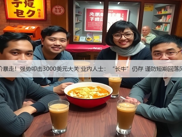金价暴走!强势叩击3000美元大关 业内人士:“长牛”仍存 谨防短期回落风险(图2) 金价暴走!强势叩击3000美元大关 业内人士:“长牛”仍存 谨防短期回落风险(图2)