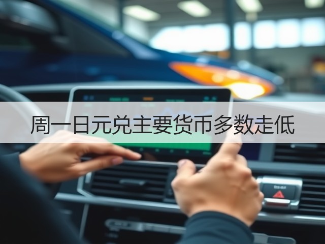 周一日元兑主要货币多数走低(图3) 周一日元兑主要货币多数走低(图3)