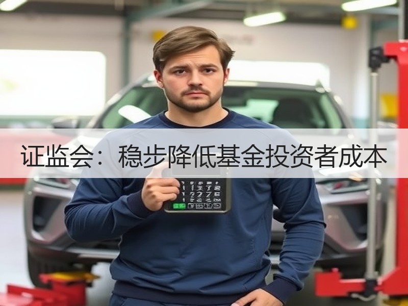 证监会：稳步降低基金投资者成本
