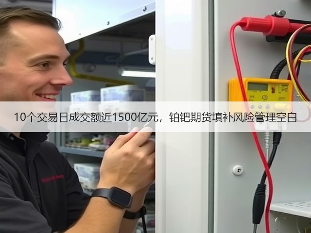 10个交易日成交额近1500亿元,铂钯期货填补风险管理空白(图3) 10个交易日成交额近1500亿元,铂钯期货填补风险管理空白(图3)