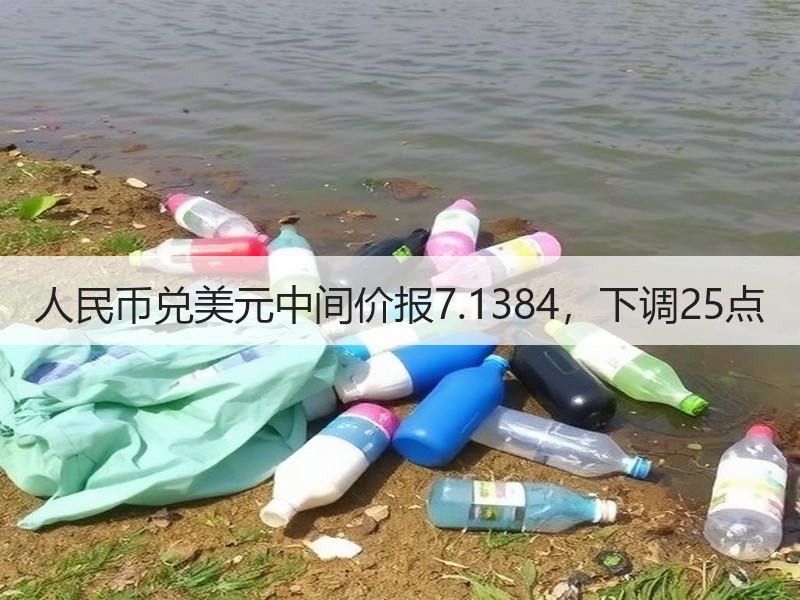 人民币兑美元中间价报7.1384，下调25点