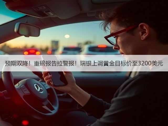 预期双降!重磅报告拉警报!瑞银上调黄金目标价至3200美元(图2) 预期双降!重磅报告拉警报!瑞银上调黄金目标价至3200美元(图2)