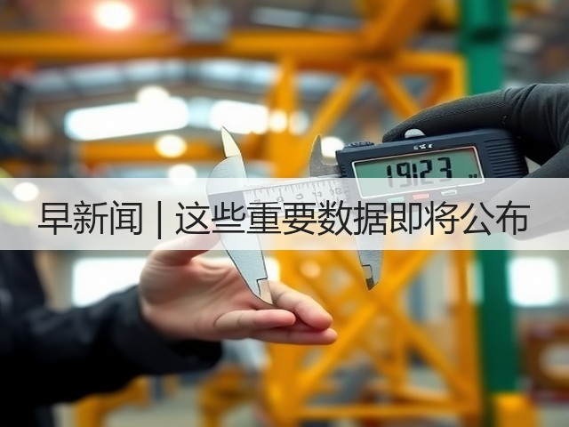 早新闻 | 这些重要数据即将公布(图2) 早新闻 | 这些重要数据即将公布(图2)