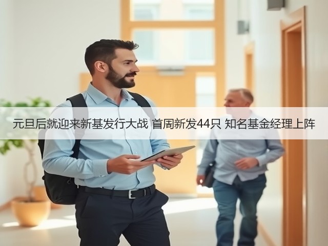元旦后就迎来新基发行大战 首周新发44只 知名基金经理上阵(图3)