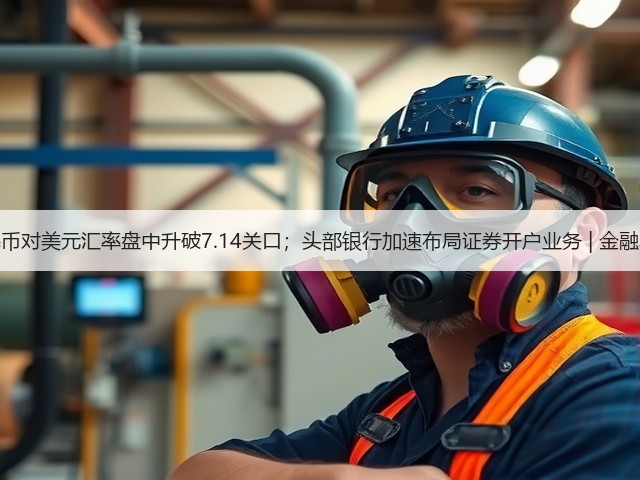 人民币对美元汇率盘中升破7.14关口;头部银行加速布局证券开户业务 | 金融早参(图2) 人民币对美元汇率盘中升破7.14关口;头部银行加速布局证券开户业务 | 金融早参(图2)