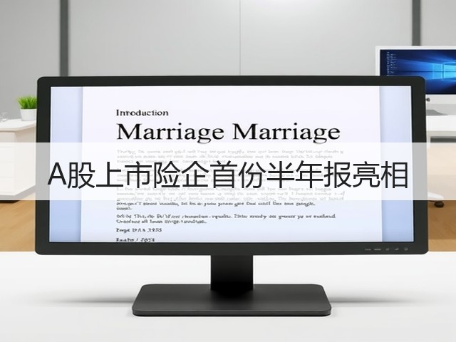 A股上市险企首份半年报亮相(图1) A股上市险企首份半年报亮相(图1)
