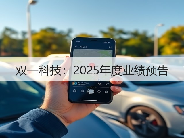 双一科技:2025年度业绩预告(图1) 双一科技:2025年度业绩预告(图1)