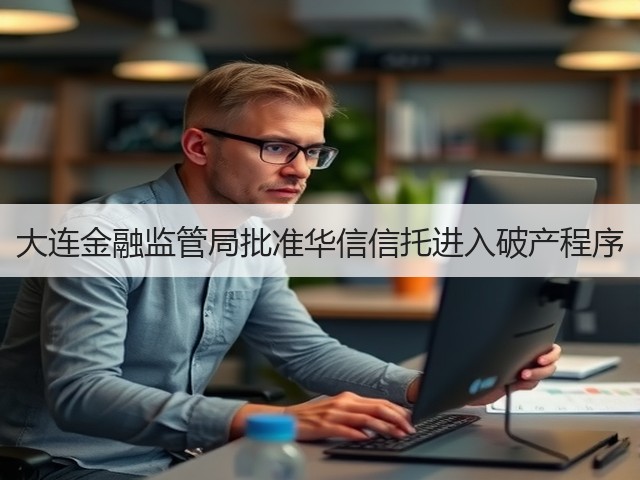 大连金融监管局批准华信信托进入破产程序(图1)